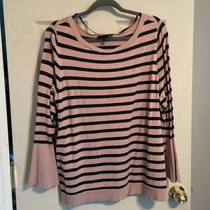 Lane Bryant striped sweater